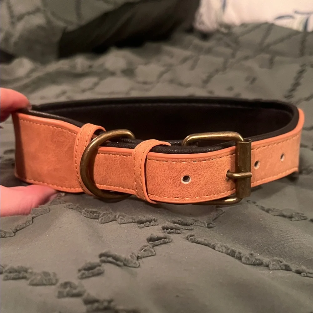 Classic Leather Dog Collar – Large to X-Large, Durable & Stylish